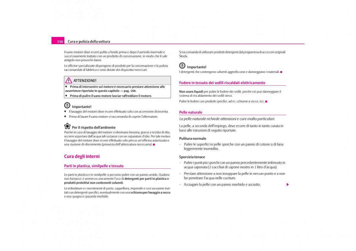 Skoda Octavia I 1 manuale del proprietario / page 157