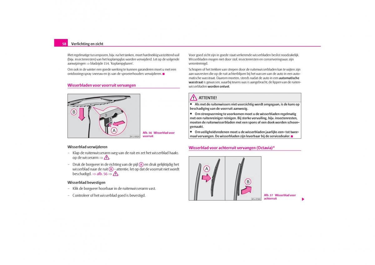 Skoda Octavia I 1 handleiding / page 59