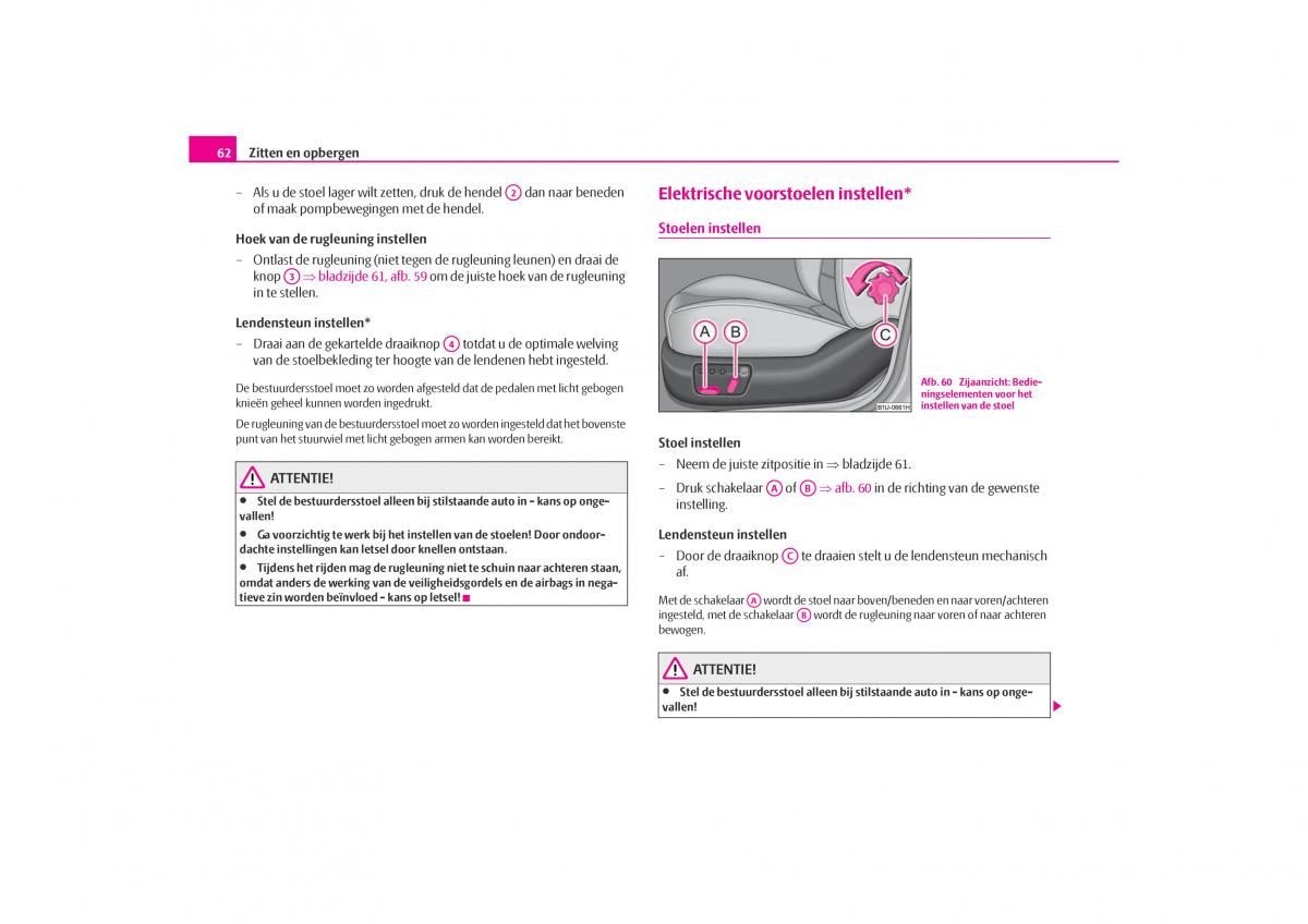 Skoda Octavia I 1 handleiding / page 63