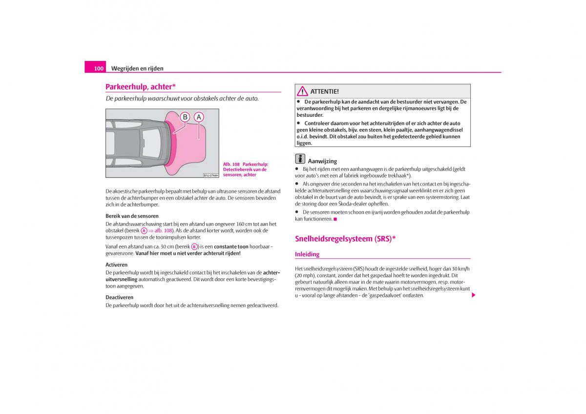 Skoda Octavia I 1 handleiding / page 101