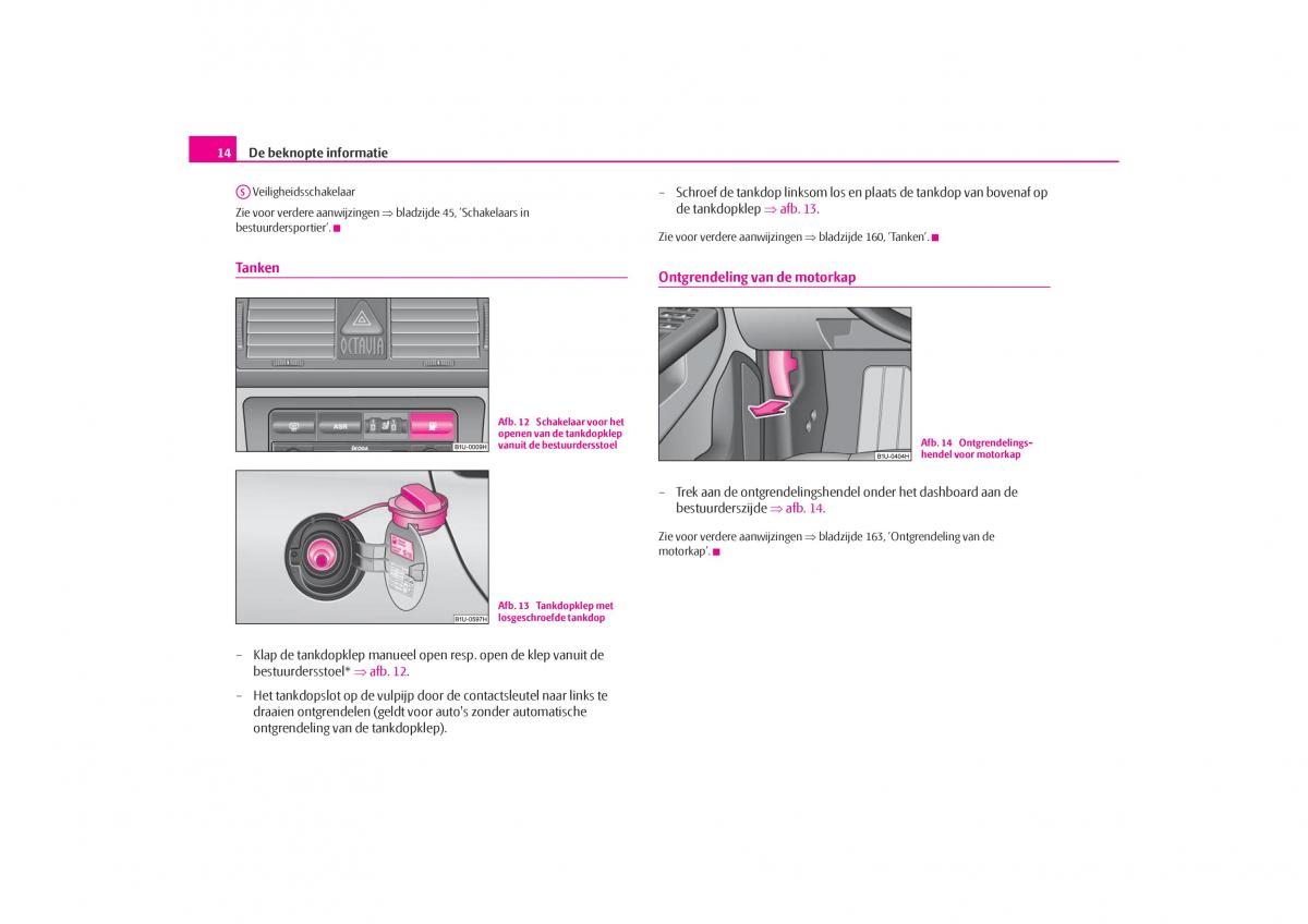 Skoda Octavia I 1 handleiding / page 15