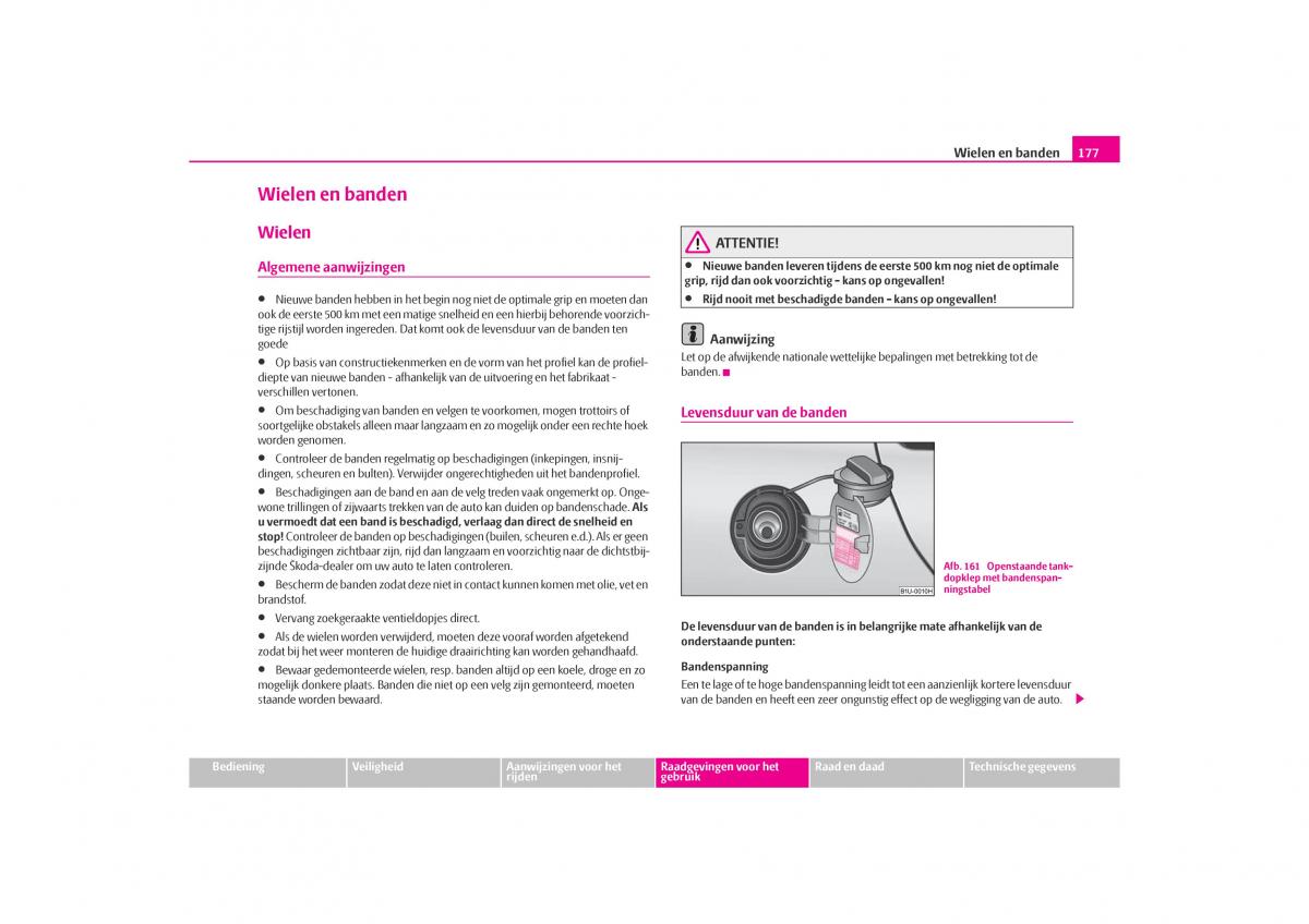 Skoda Octavia I 1 handleiding / page 178