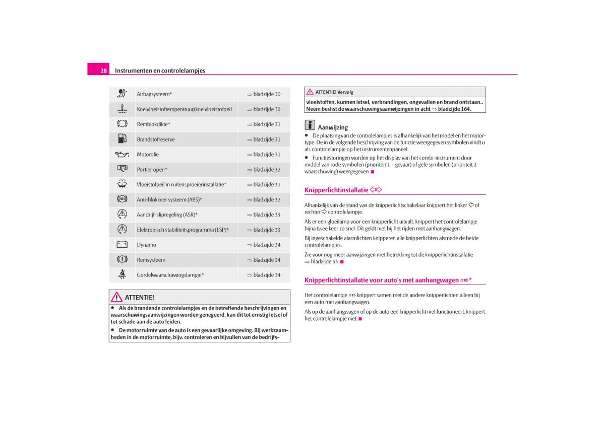 Skoda Octavia I 1 handleiding / page 29