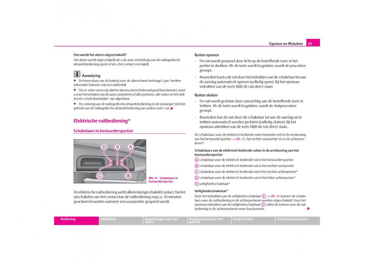 Skoda Octavia I 1 handleiding / page 46