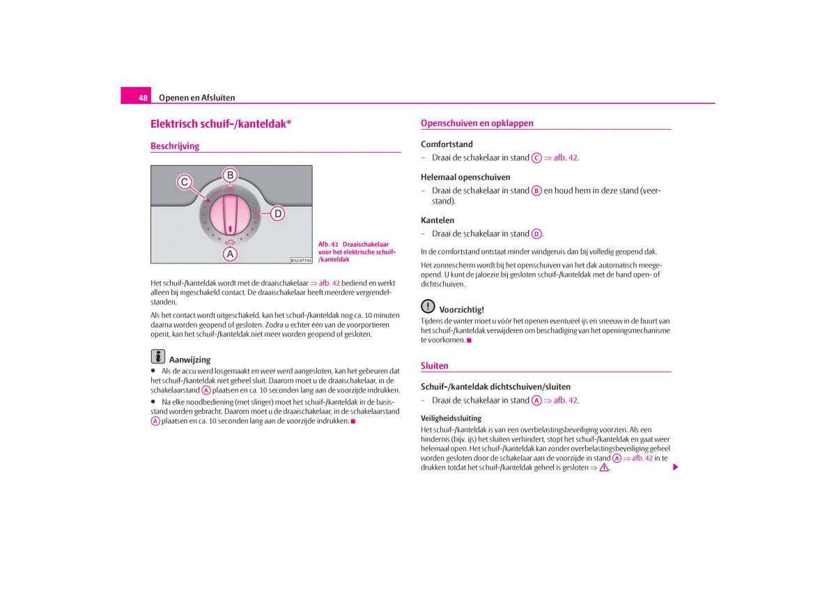 Skoda Octavia I 1 handleiding / page 49