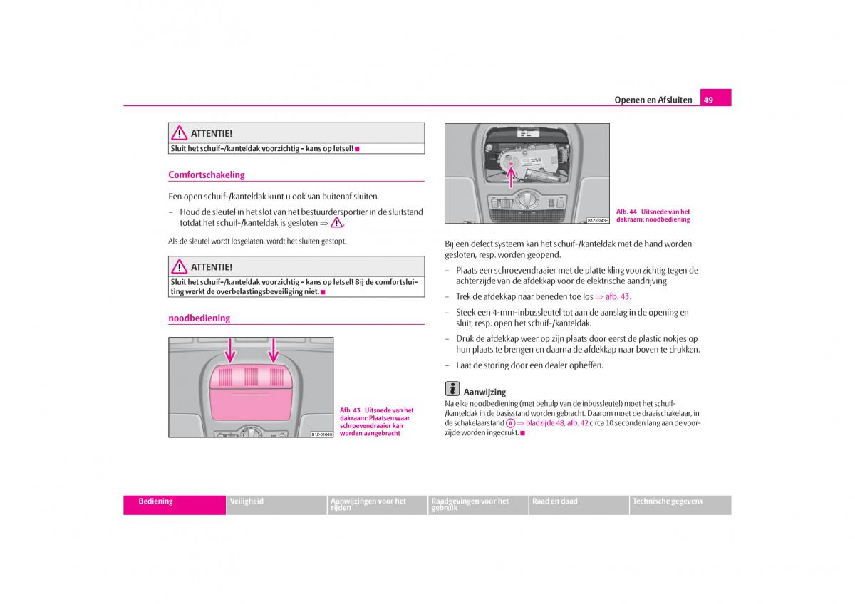 Skoda Octavia I 1 handleiding / page 50