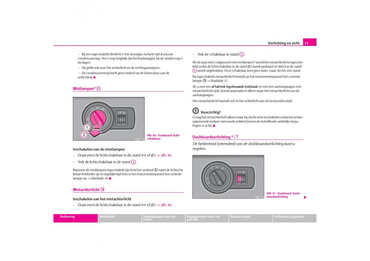 Skoda Octavia I 1 handleiding / page 52