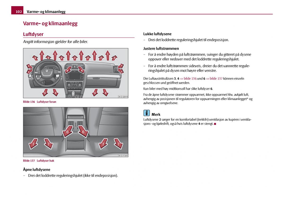 Skoda Octavia I 1 bruksanvisningen / page 103