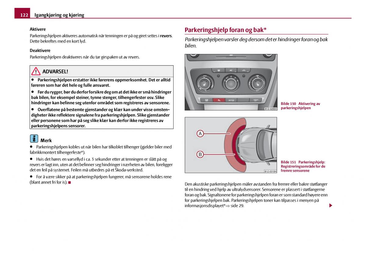 Skoda Octavia I 1 bruksanvisningen / page 123