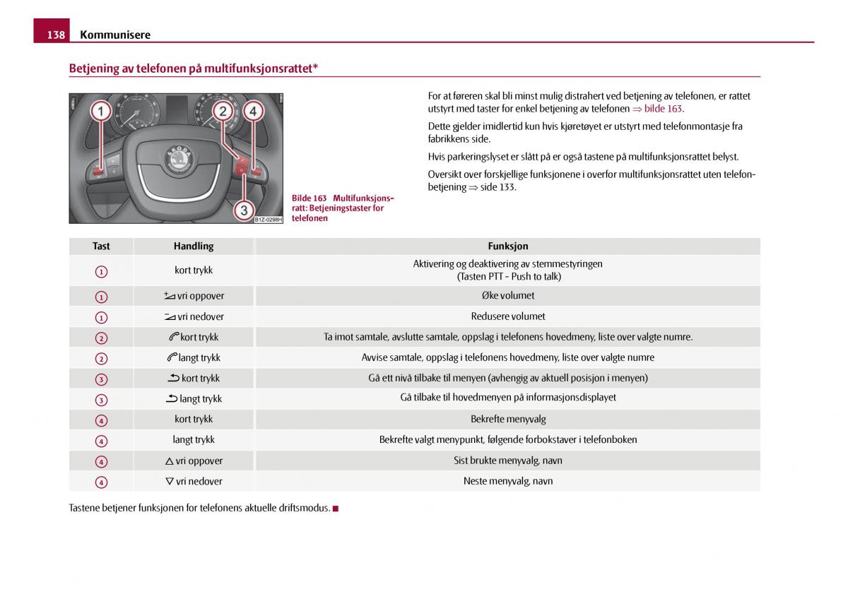 Skoda Octavia I 1 bruksanvisningen / page 139