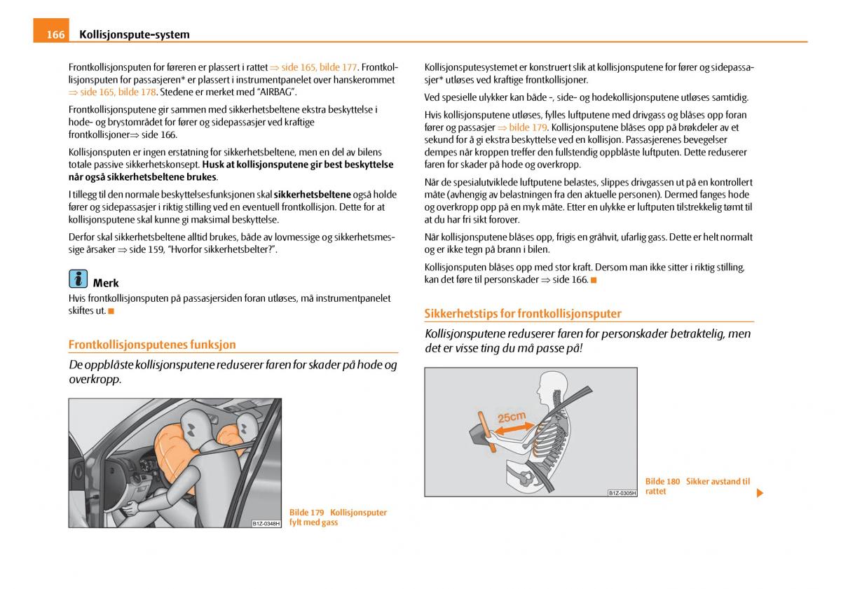 Skoda Octavia I 1 bruksanvisningen / page 167