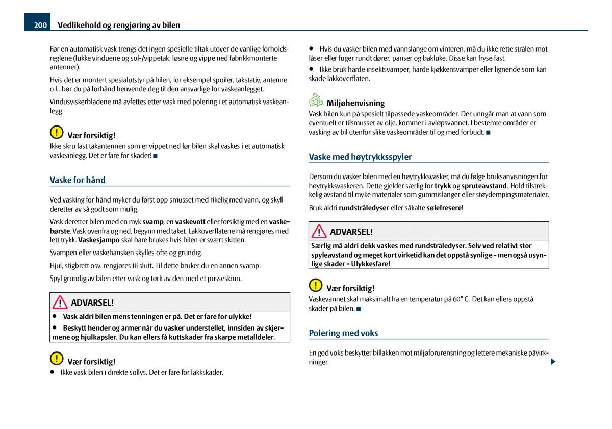 Skoda Octavia I 1 bruksanvisningen / page 201