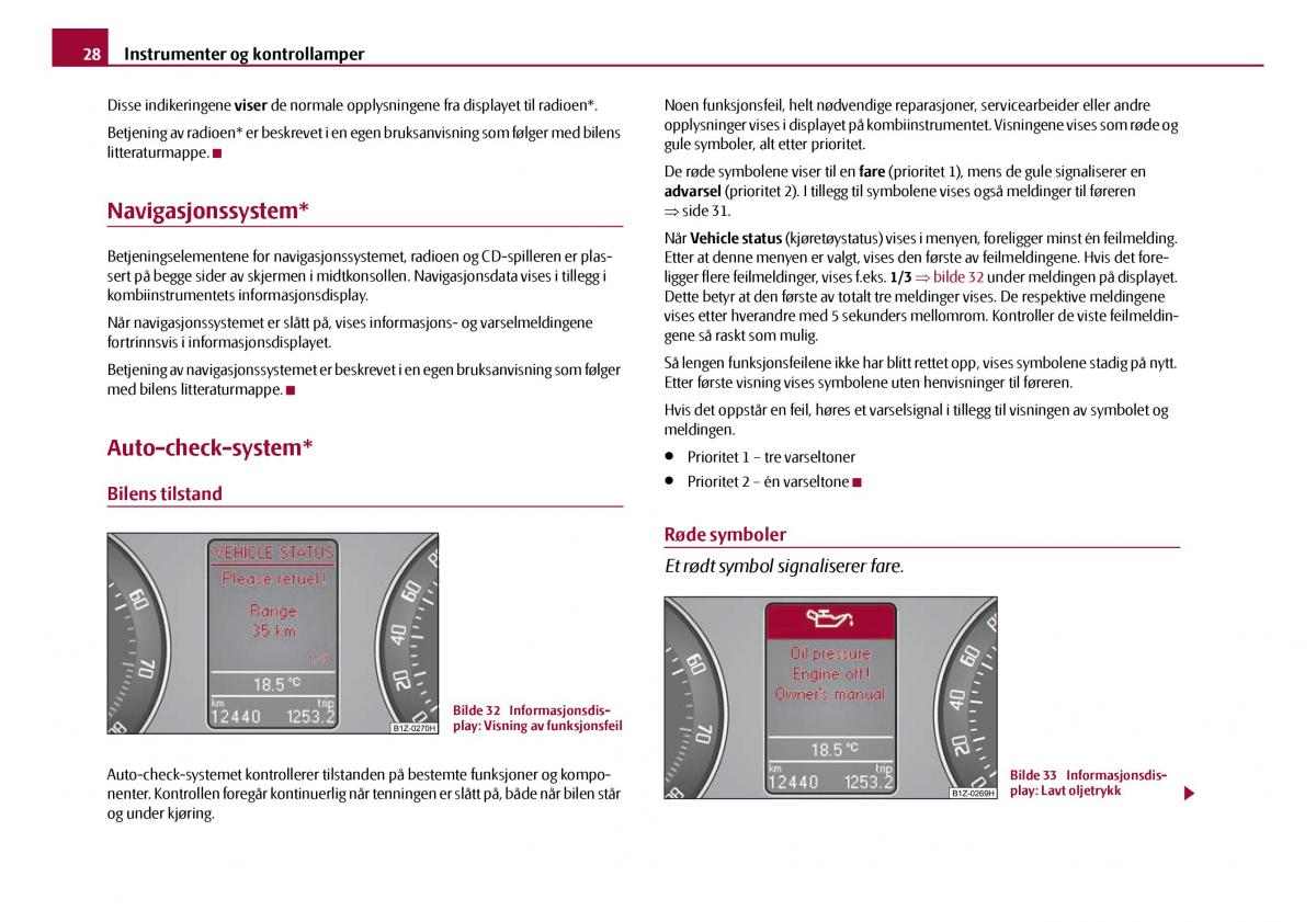 Skoda Octavia I 1 bruksanvisningen / page 29