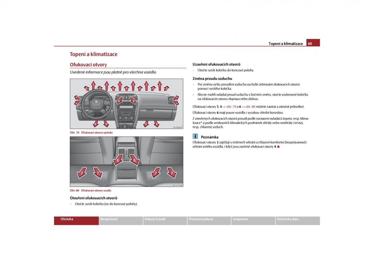 Skoda Octavia II 2 navod k obsludze / page 70