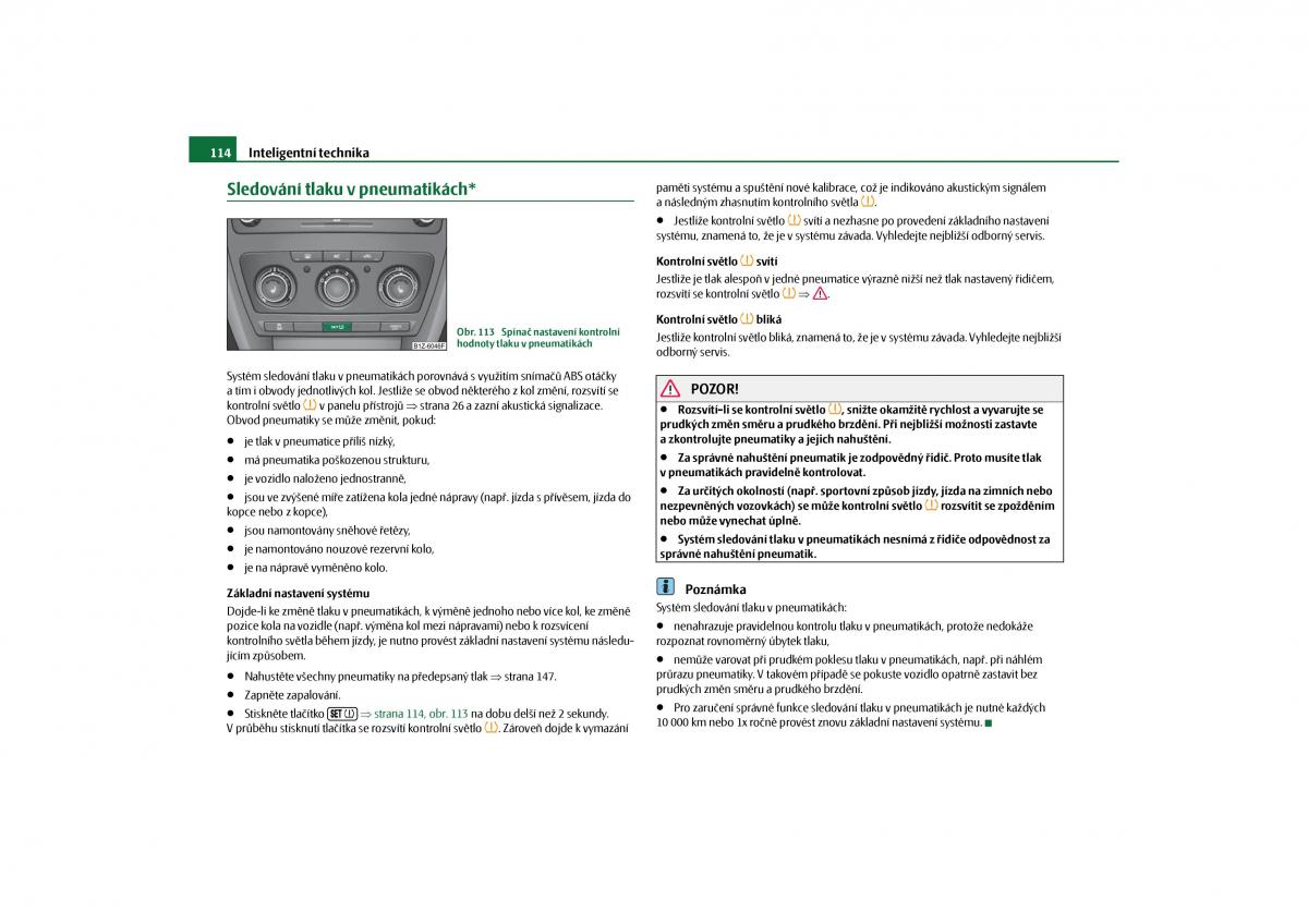 Skoda Octavia II 2 navod k obsludze / page 115