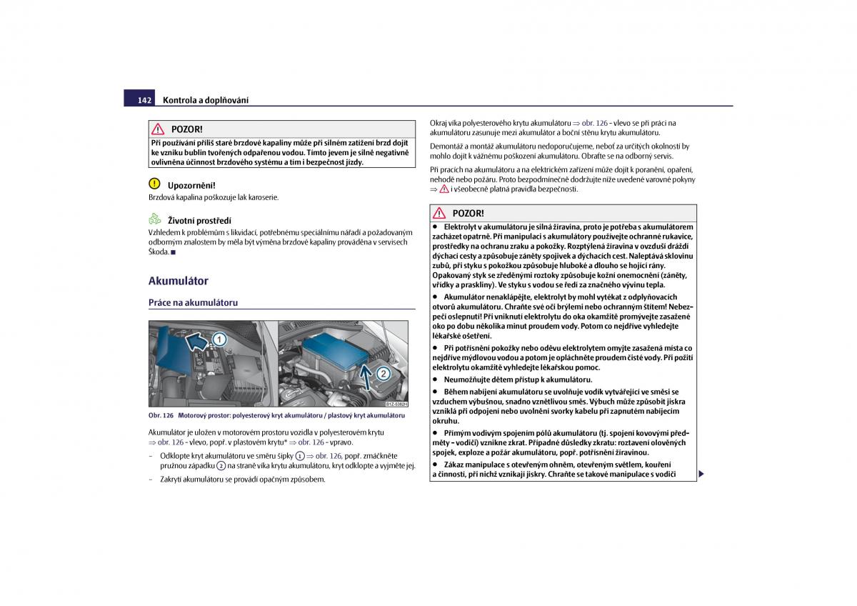 Skoda Octavia II 2 navod k obsludze / page 143