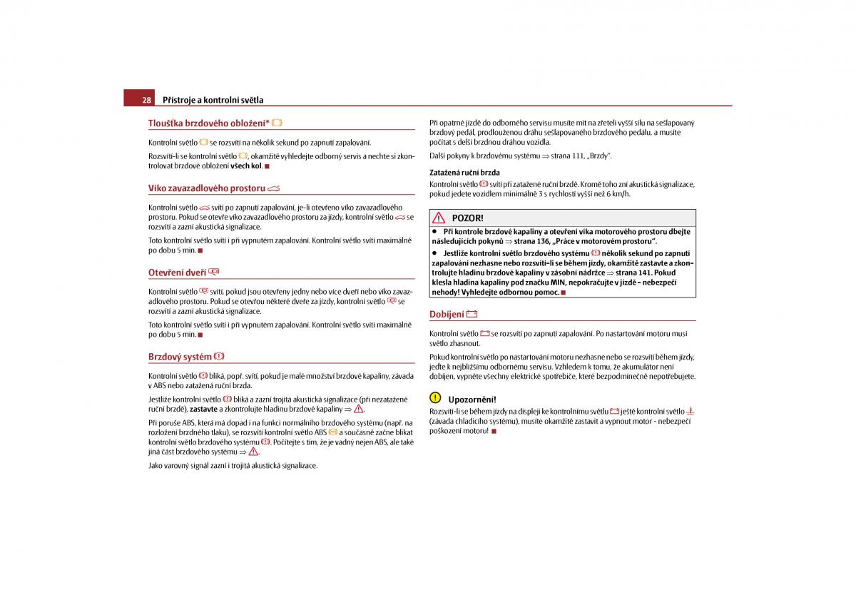 Skoda Octavia II 2 navod k obsludze / page 29