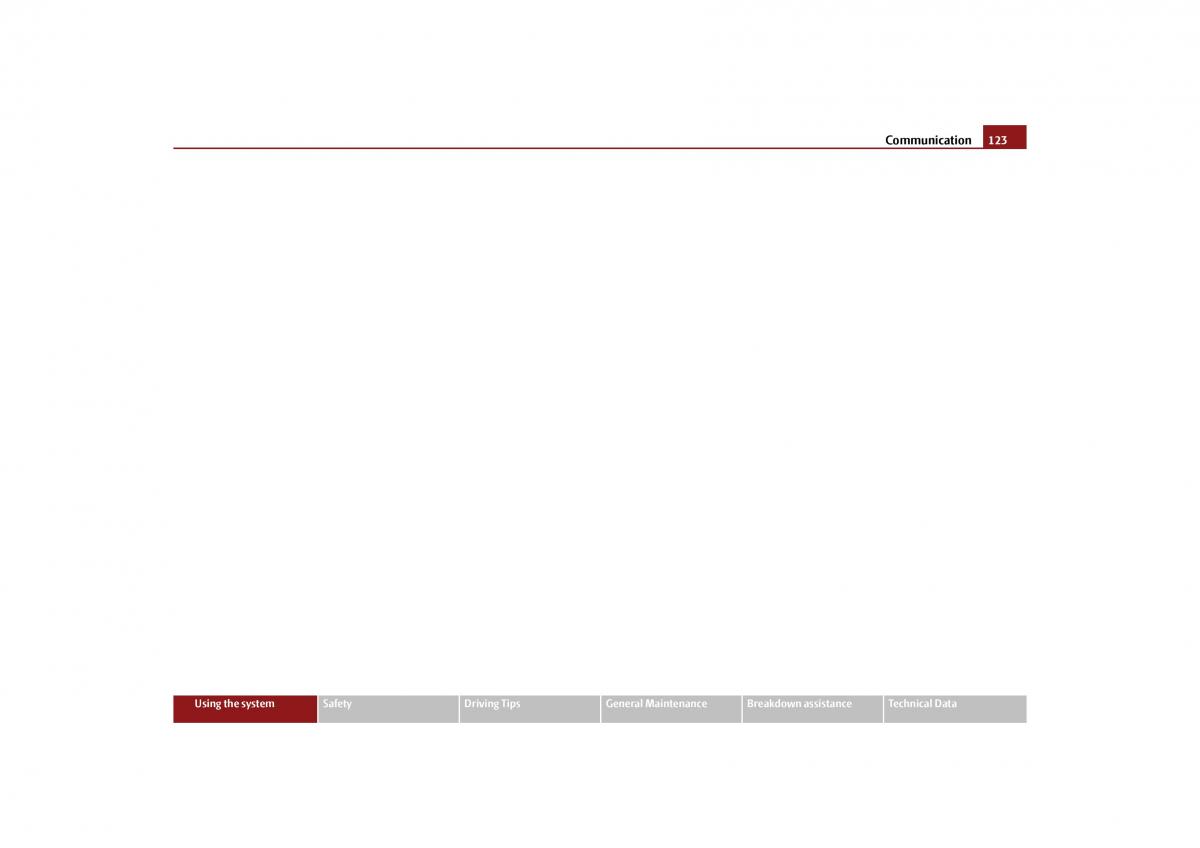 Skoda Octavia II 2 owners manual / page 124