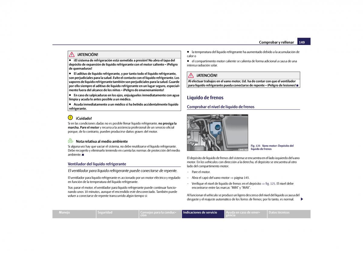 Skoda Octavia II 2 manual del propietario / page 150