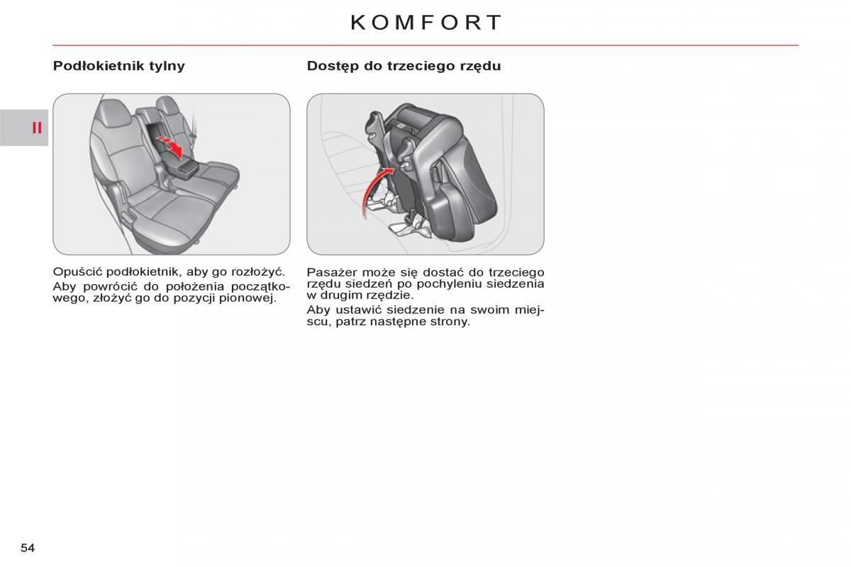 Citroen C Crosser instrukcja obslugi / page 56