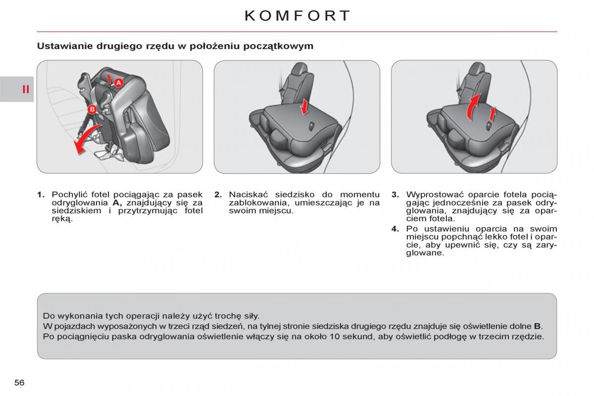 Citroen C Crosser instrukcja obslugi / page 58