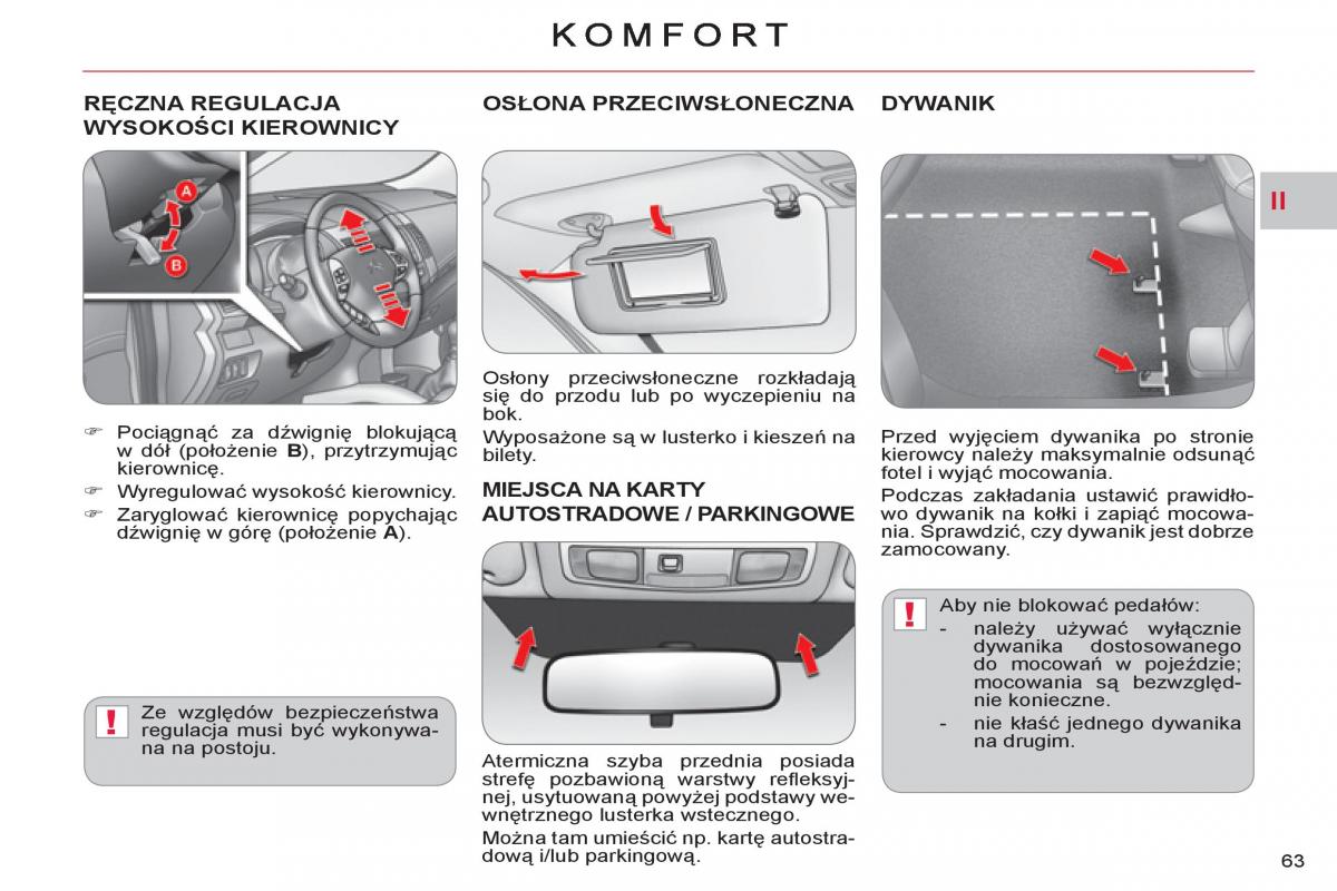 Citroen C Crosser instrukcja obslugi / page 65