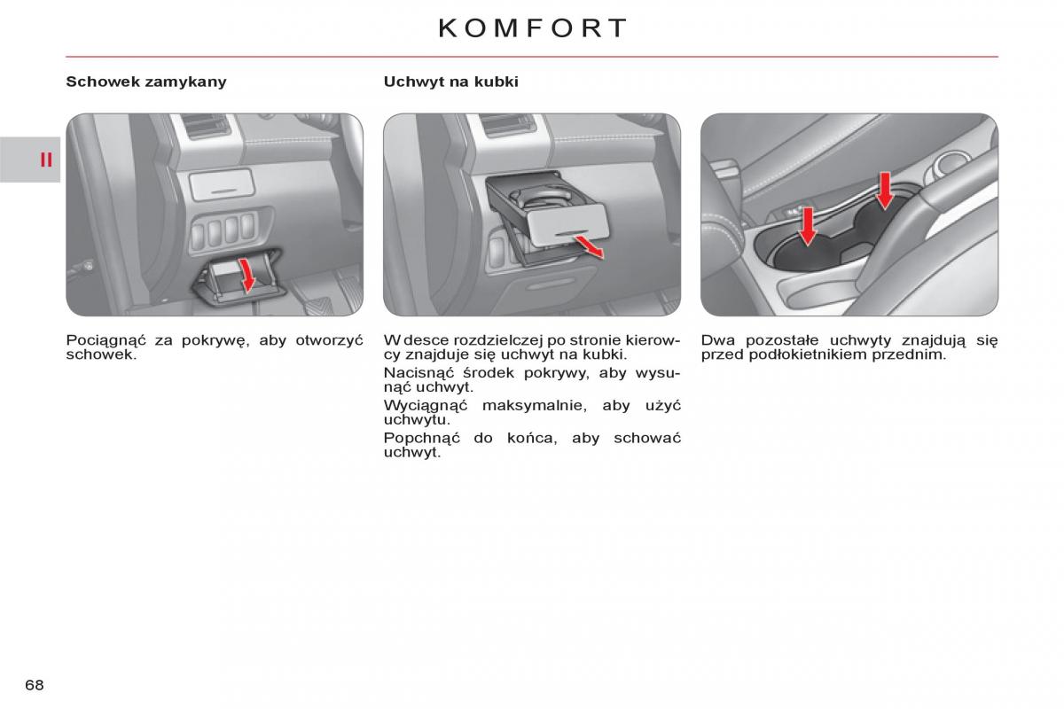 Citroen C Crosser instrukcja obslugi / page 70