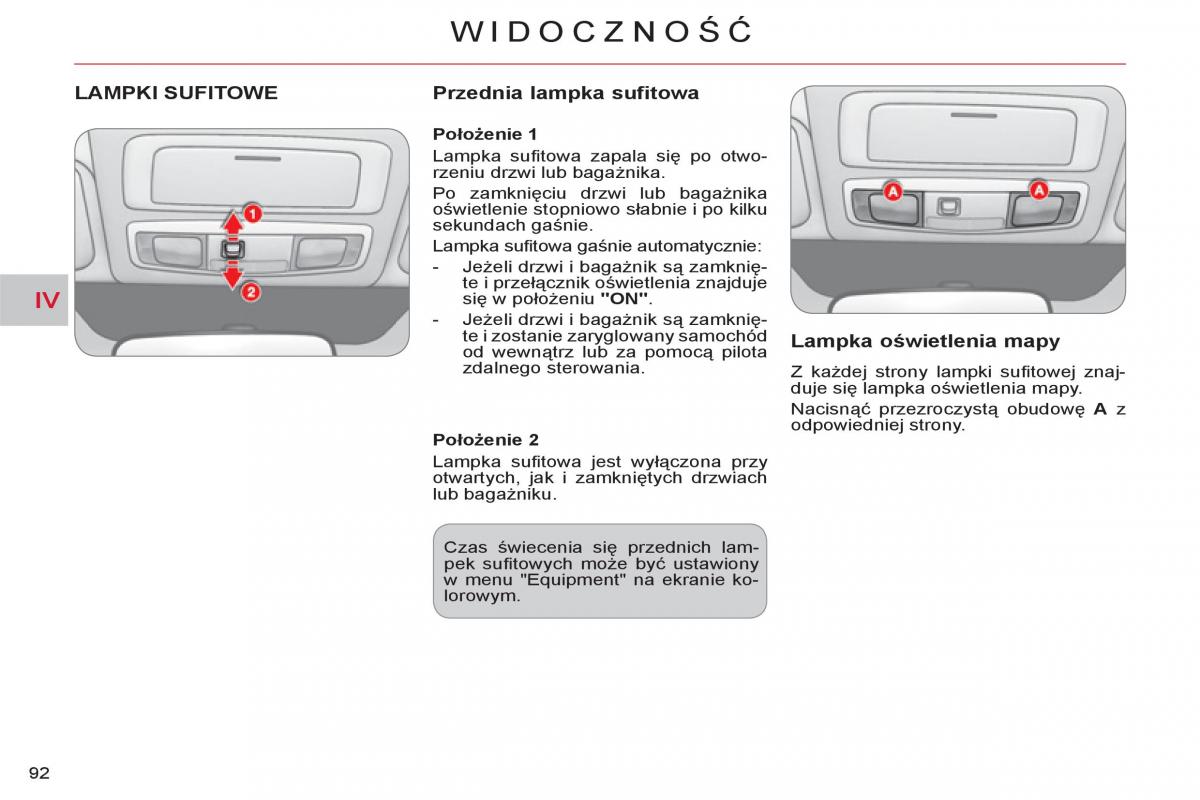 Citroen C Crosser instrukcja obslugi / page 94