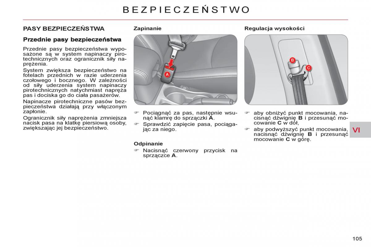 Citroen C Crosser instrukcja obslugi / page 107