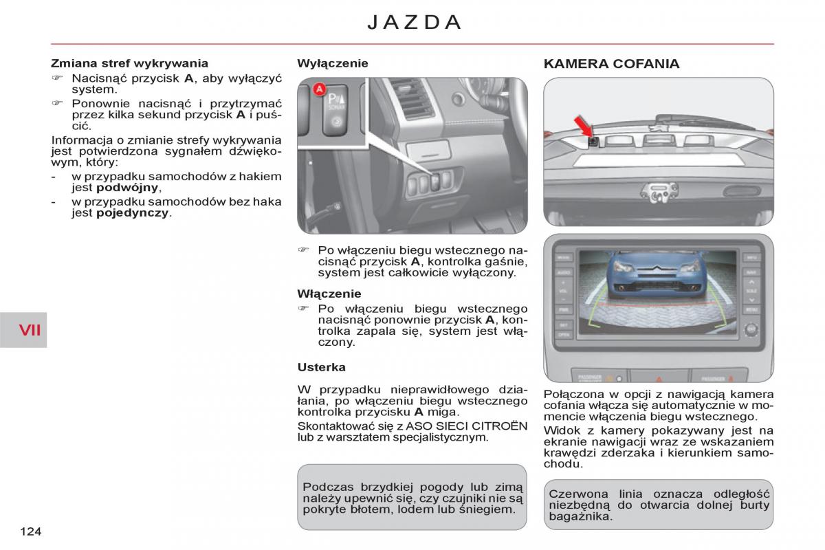 Citroen C Crosser instrukcja obslugi / page 126