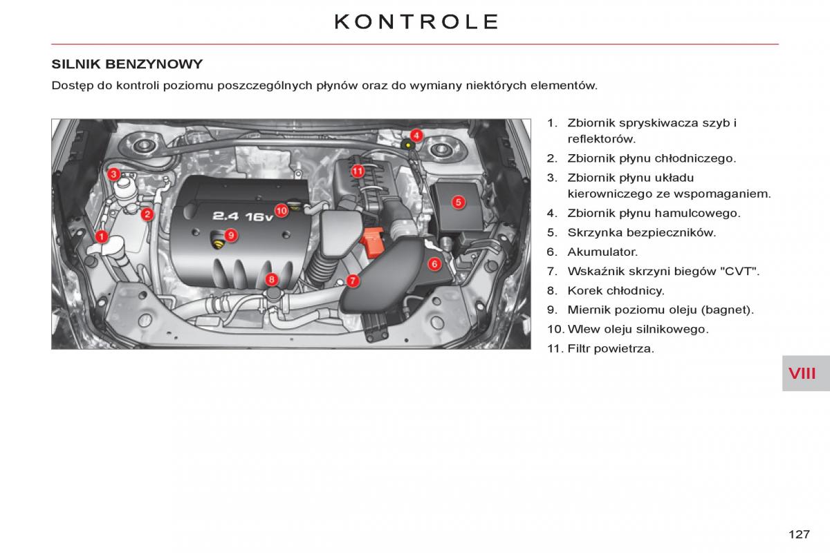 Citroen C Crosser instrukcja obslugi / page 129