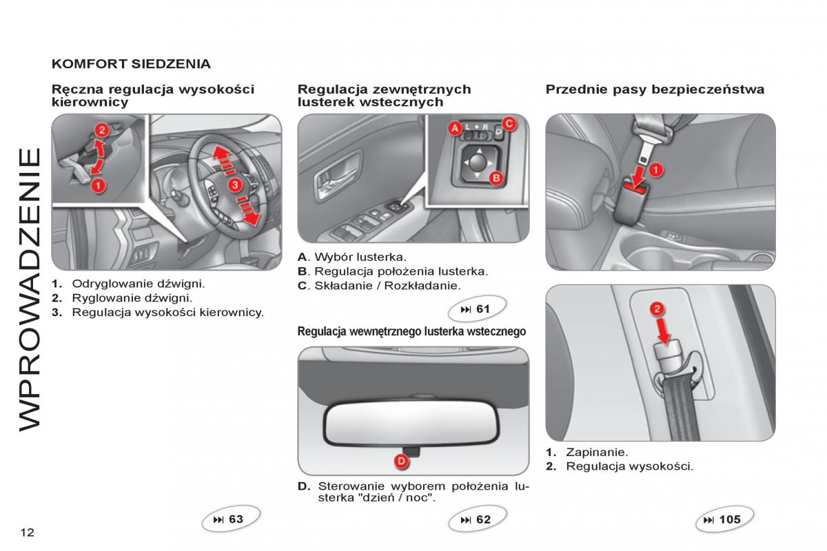 Citroen C Crosser instrukcja obslugi / page 14