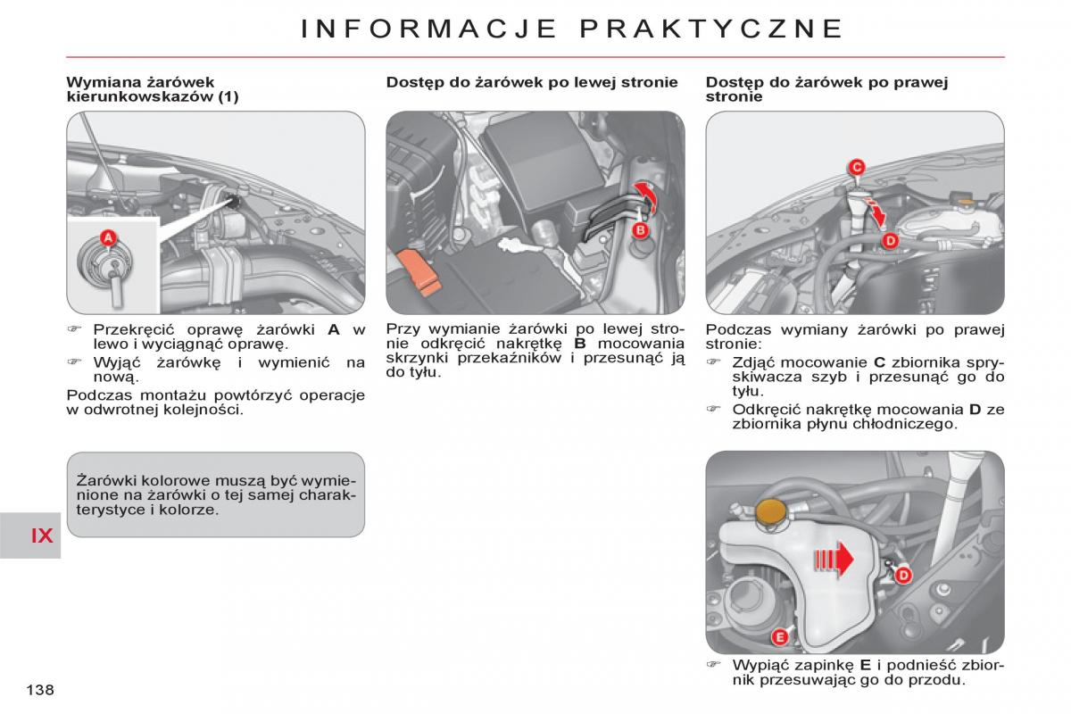 Citroen C Crosser instrukcja obslugi / page 140