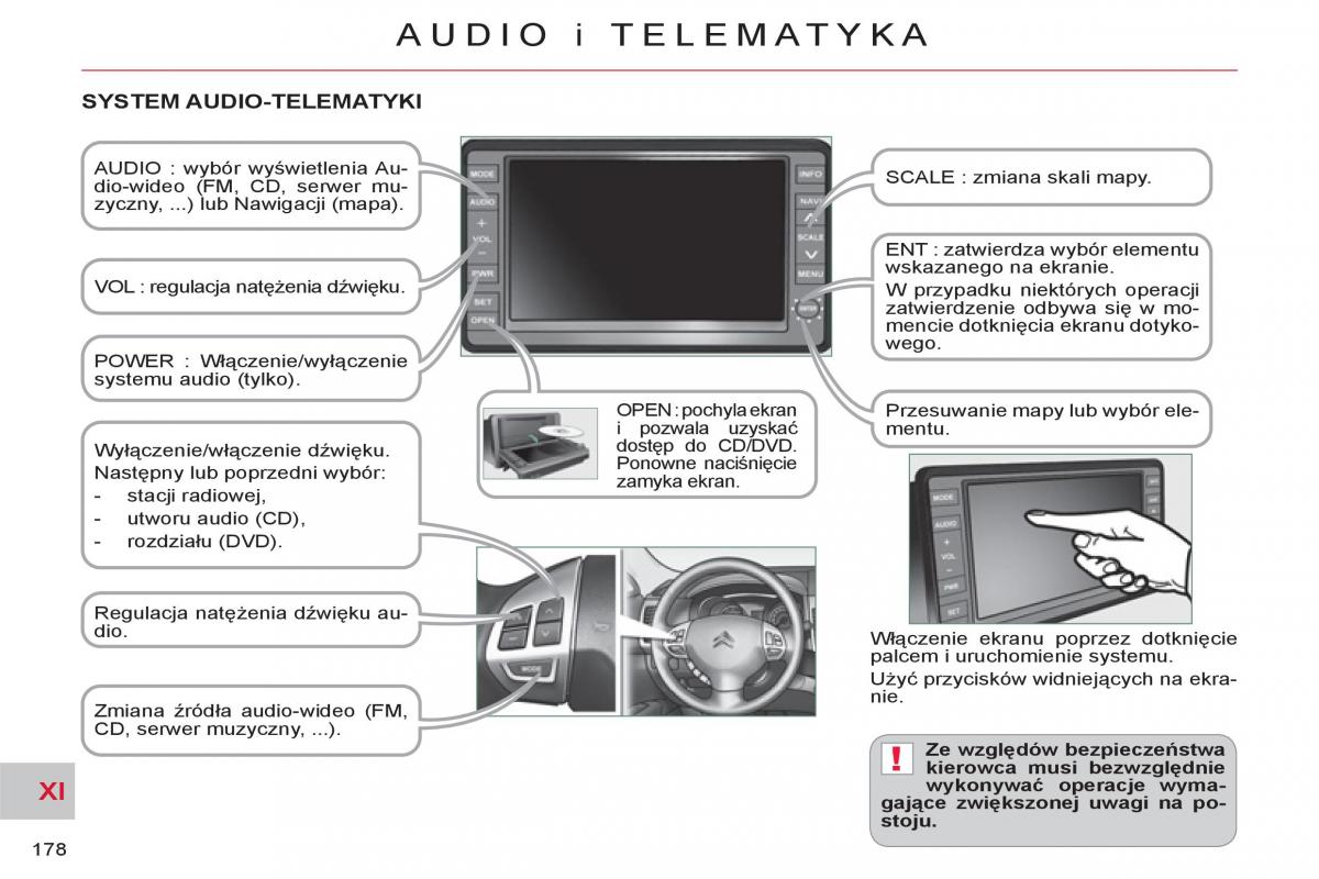 Citroen C Crosser instrukcja obslugi / page 180