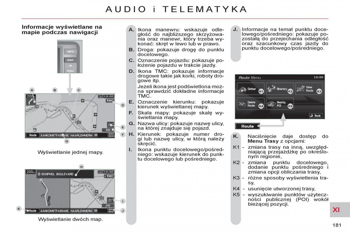 Citroen C Crosser instrukcja obslugi / page 183