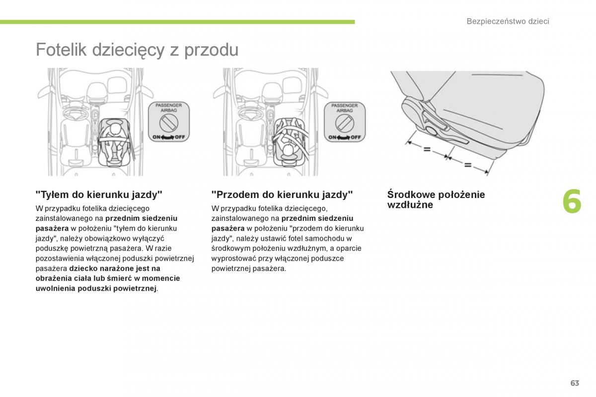 Citroen C Zero instrukcja obslugi / page 65