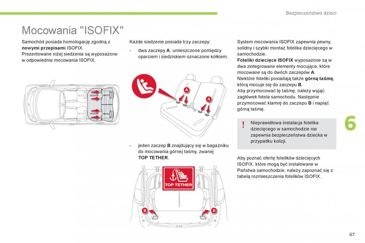 Citroen C Zero instrukcja obslugi / page 69