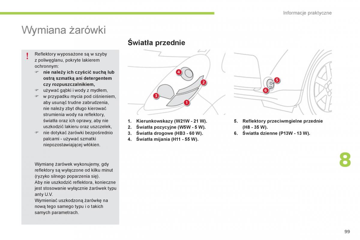 Citroen C Zero instrukcja obslugi / page 101