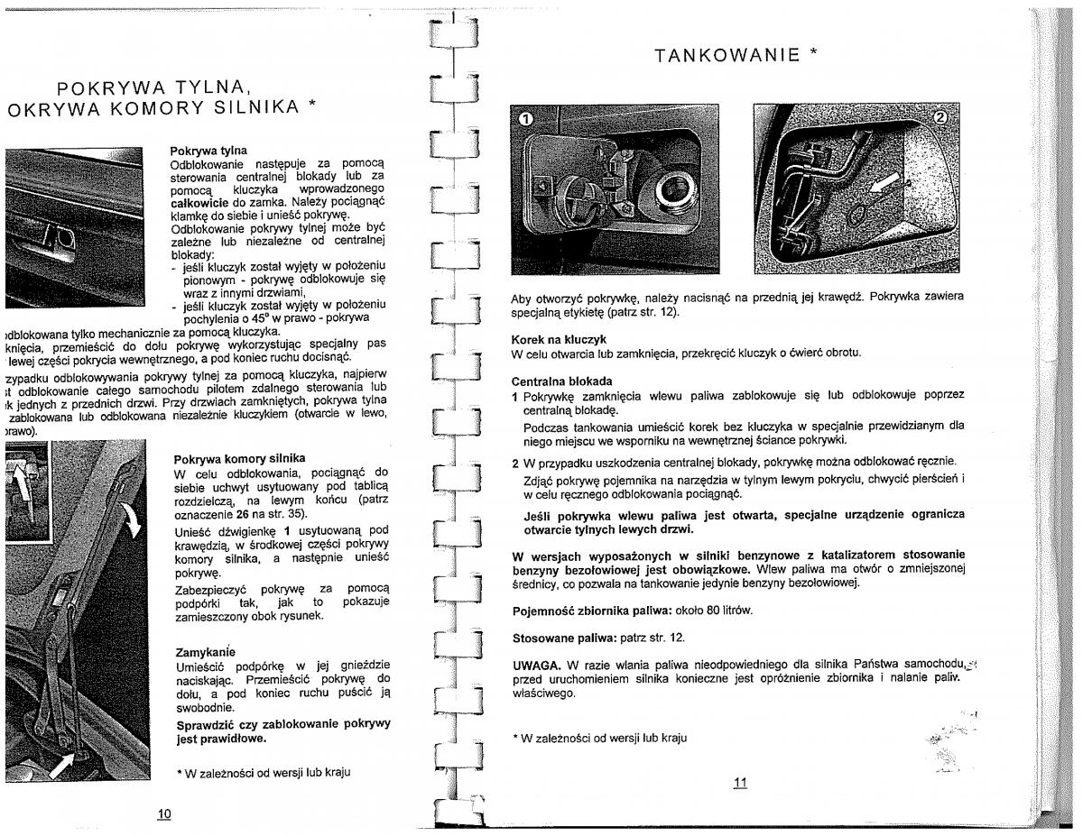 Citroen Evasion instrukcja obslugi / page 7