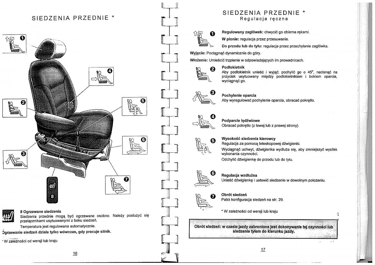 Citroen Evasion instrukcja obslugi / page 10