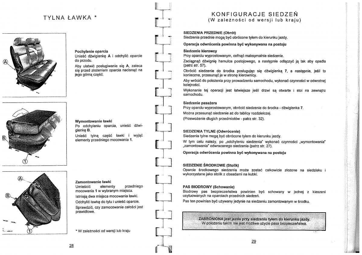 Citroen Evasion instrukcja obslugi / page 16