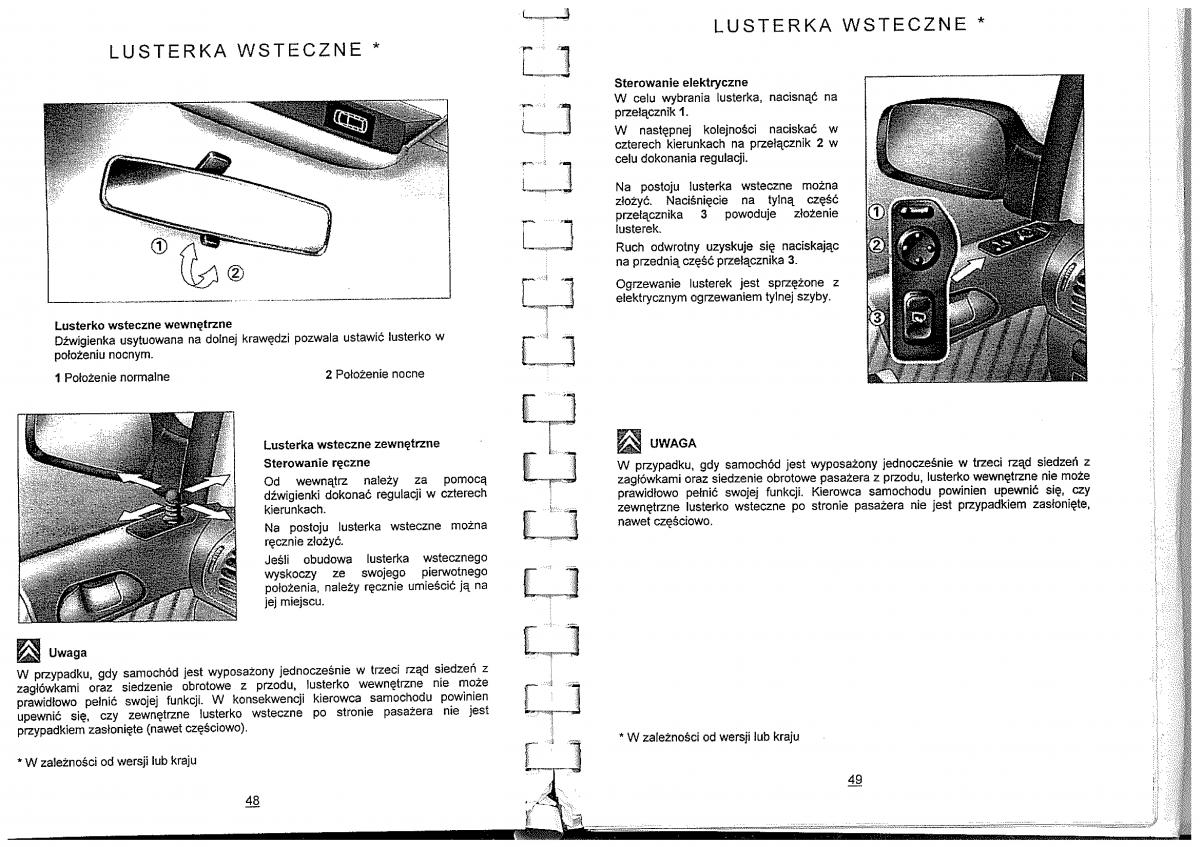 Citroen Evasion instrukcja obslugi / page 26