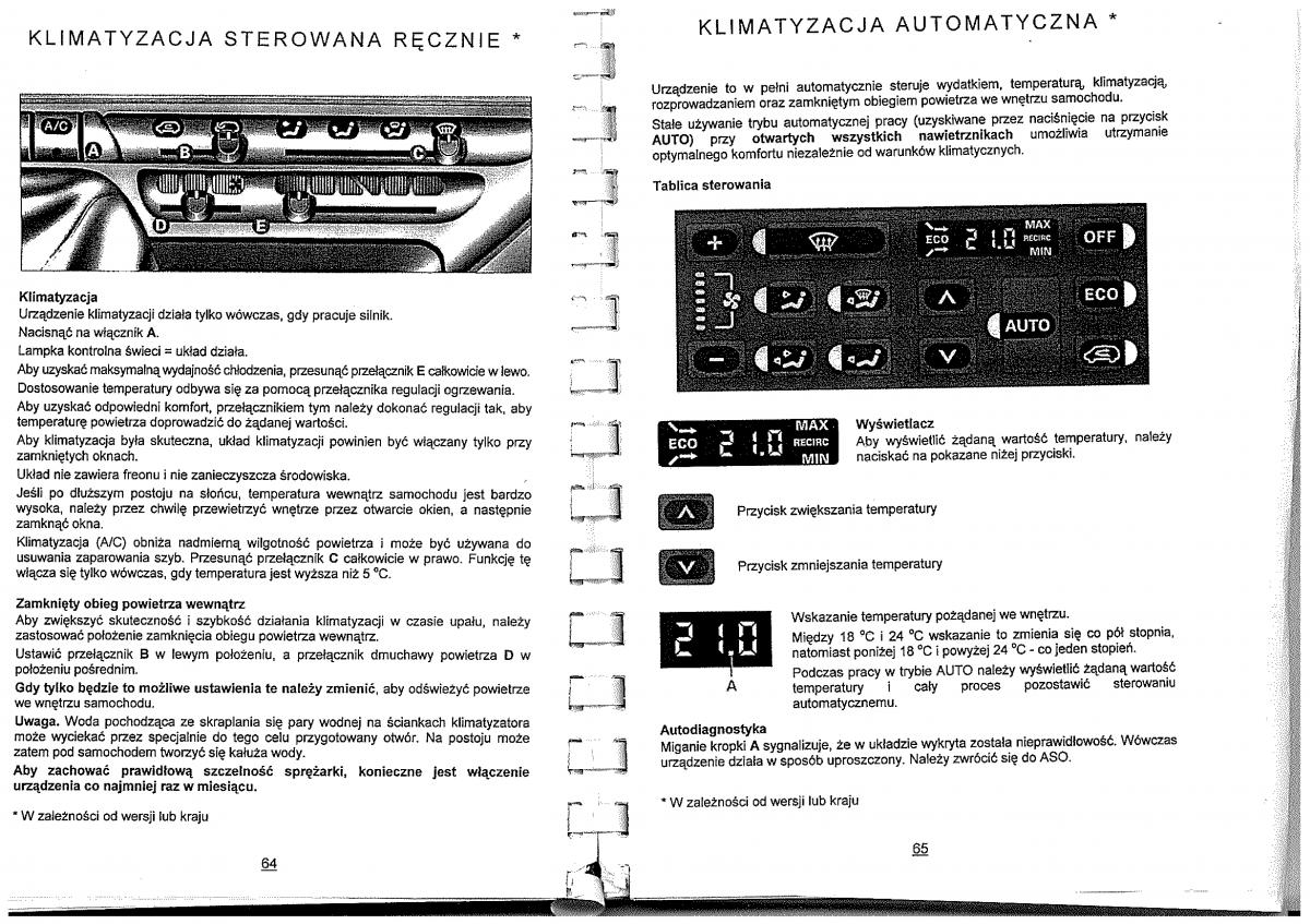 Citroen Evasion instrukcja obslugi / page 32