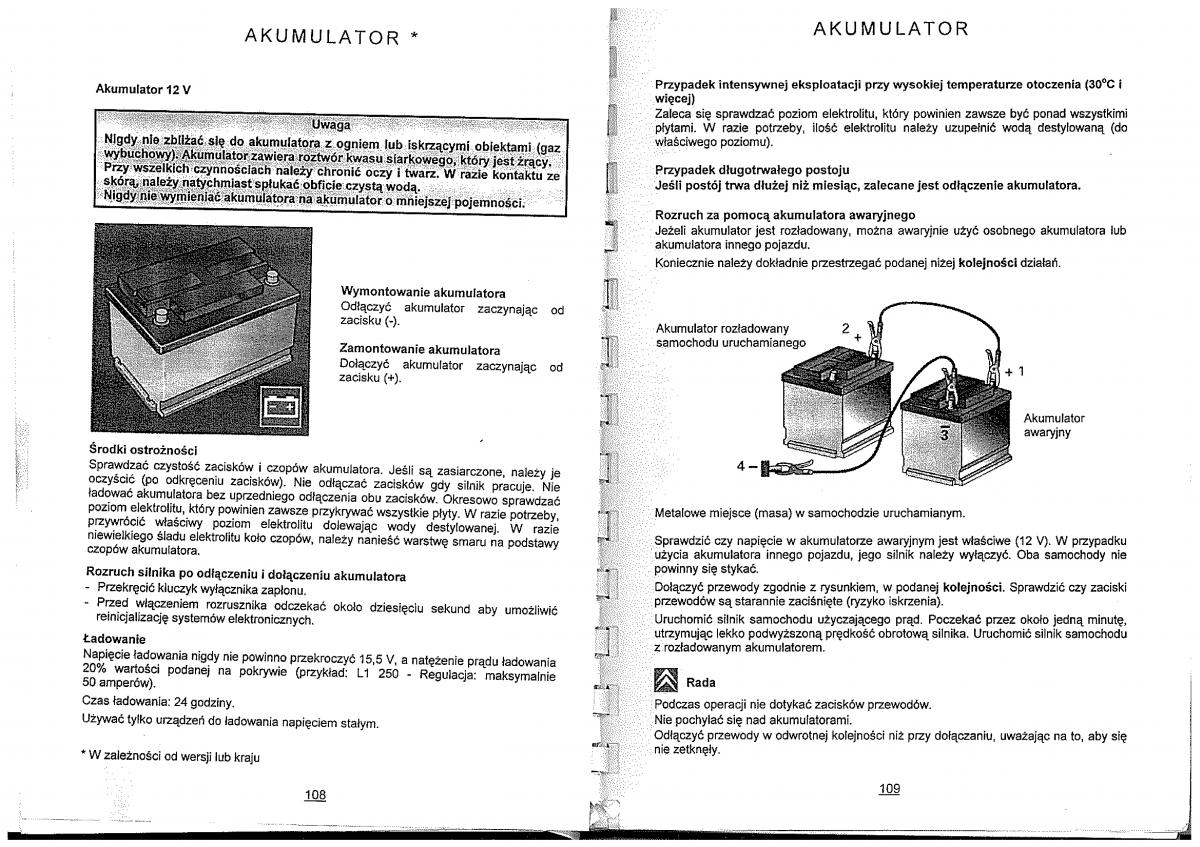 Citroen Evasion instrukcja obslugi / page 50