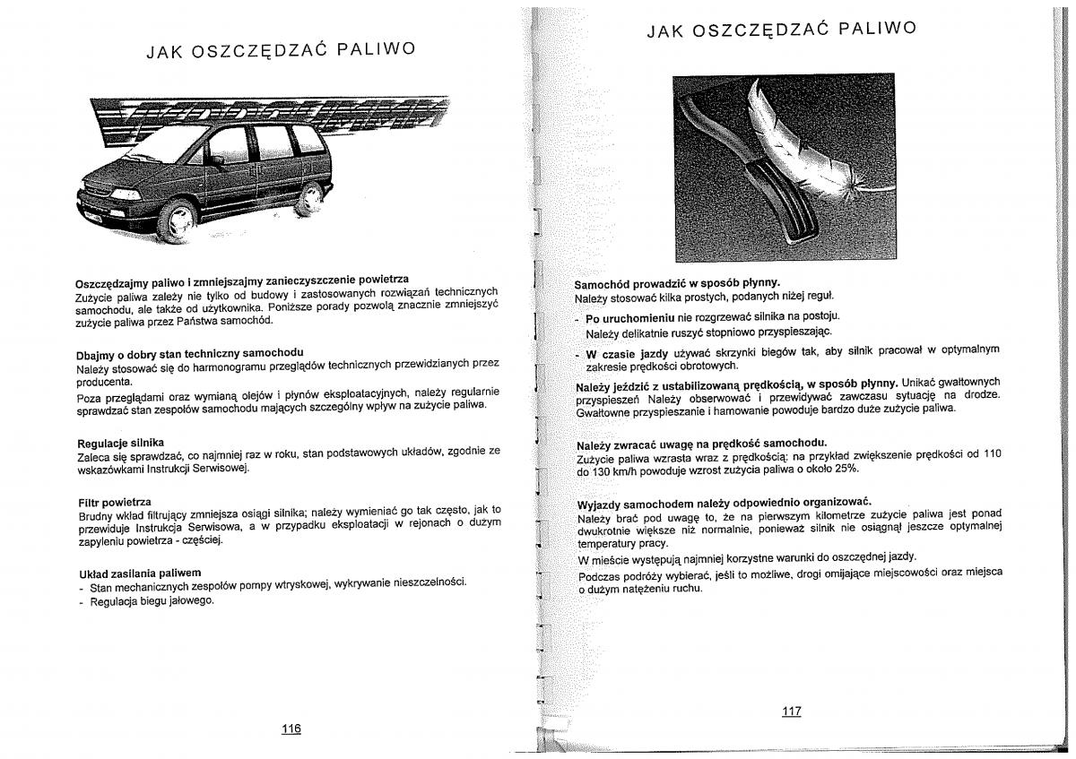 Citroen Evasion instrukcja obslugi / page 54