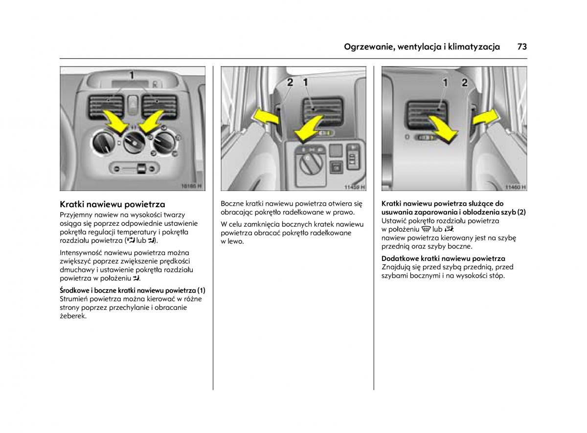 Opel Agila A instrukcja obslugi / page 77