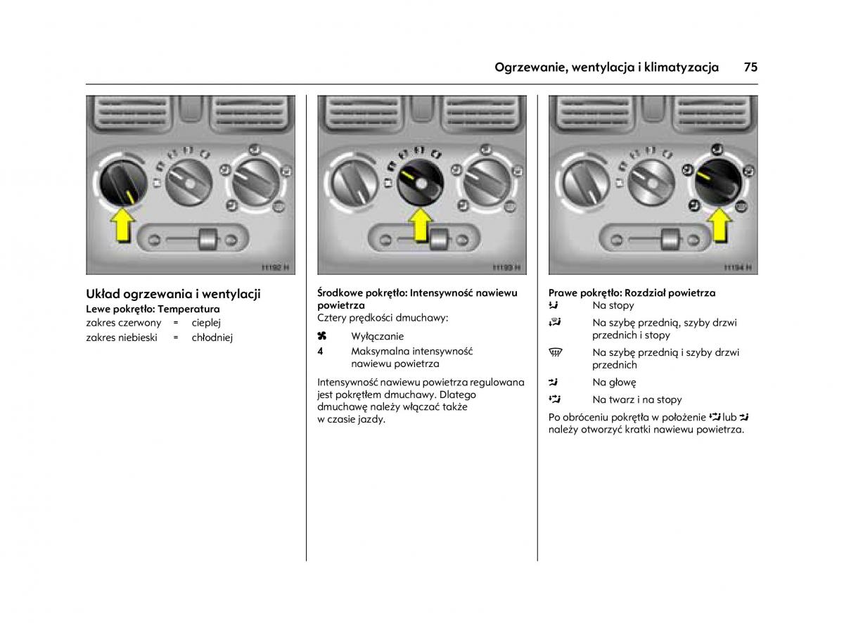 Opel Agila A instrukcja obslugi / page 79