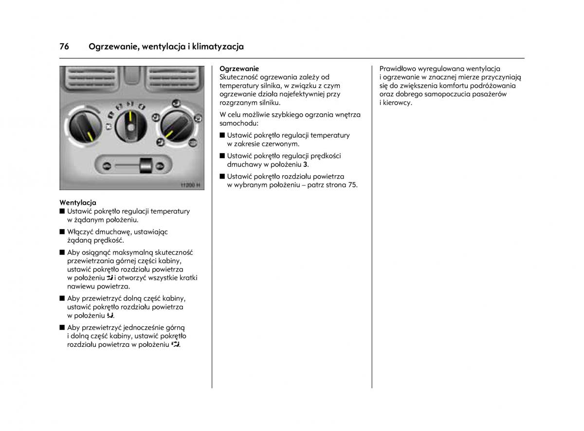 Opel Agila A instrukcja obslugi / page 80