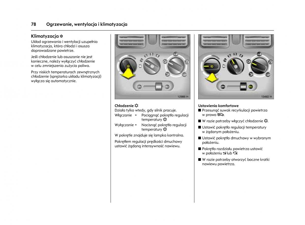 Opel Agila A instrukcja obslugi / page 82