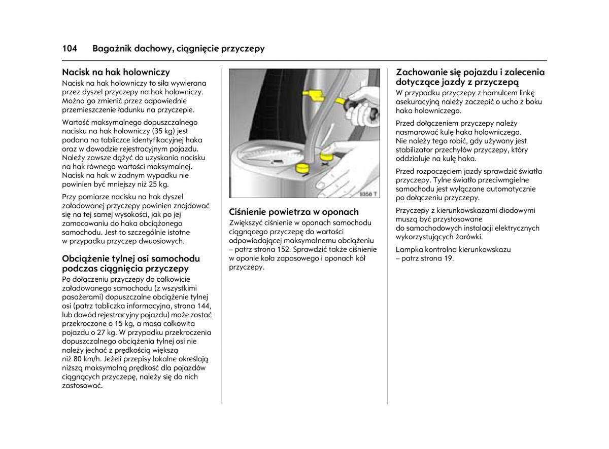 Opel Agila A instrukcja obslugi / page 108